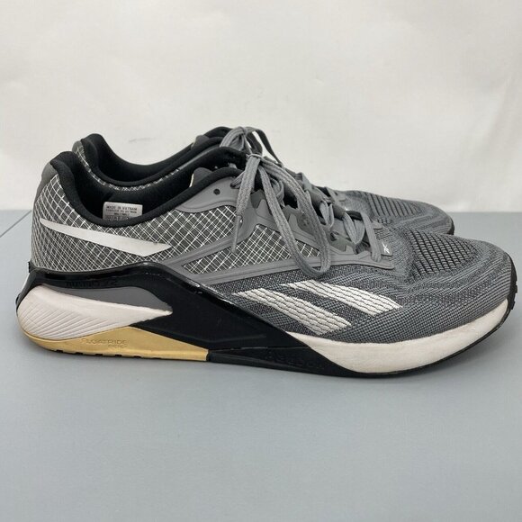 Reebok Nano X2 Sneakers Shoes Athletic Training Gray Mens 11 - Picture 2 of 14